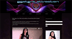 Desktop Screenshot of esotericattraction.com
